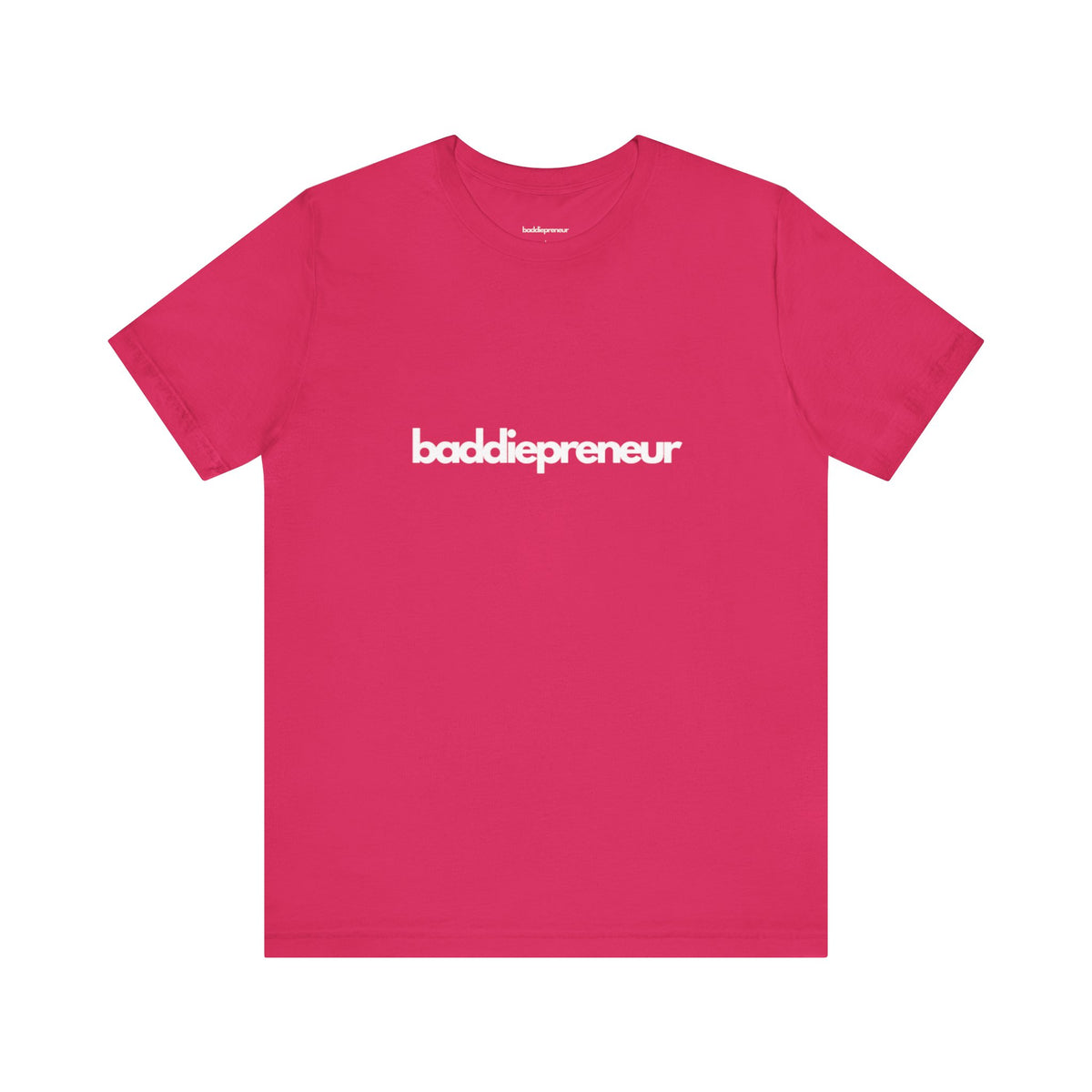 Baddiepreneur T-Shirt - White Writing