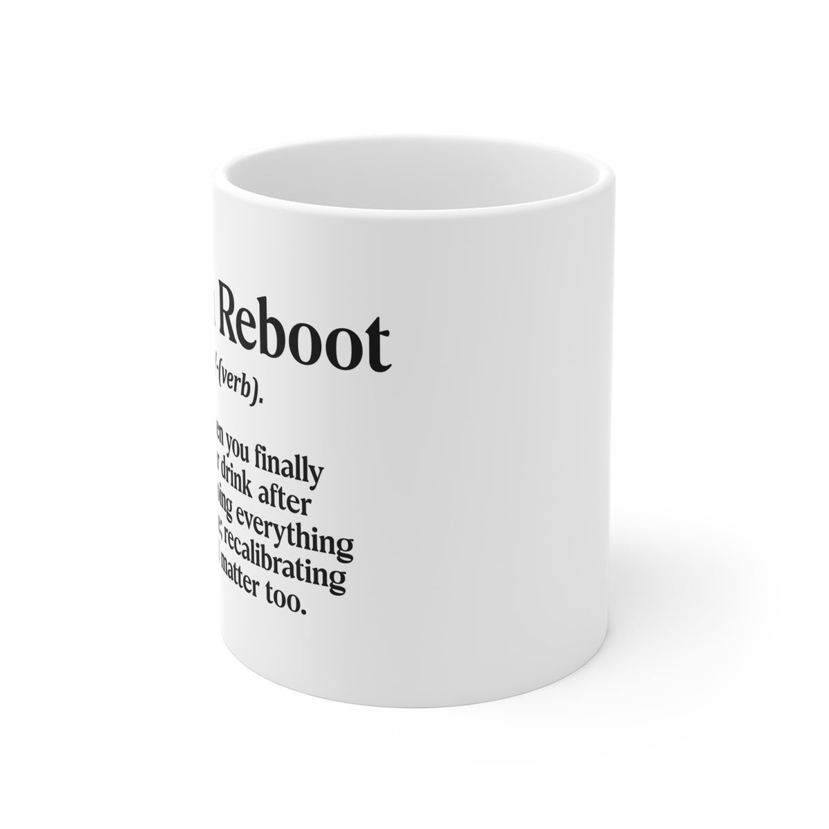 Sis-Tem Reboot Definition Mug