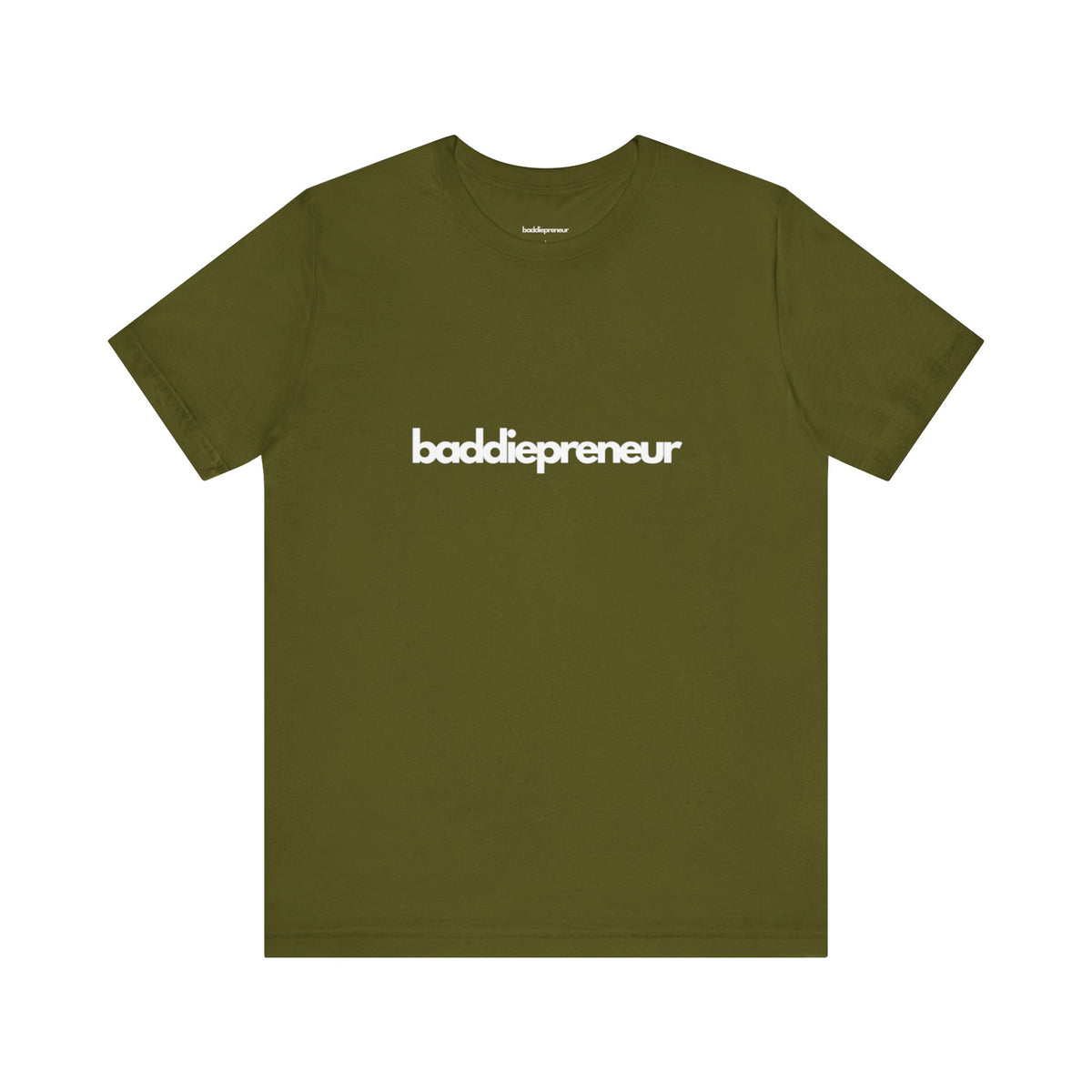 Baddiepreneur T-Shirt - White Writing