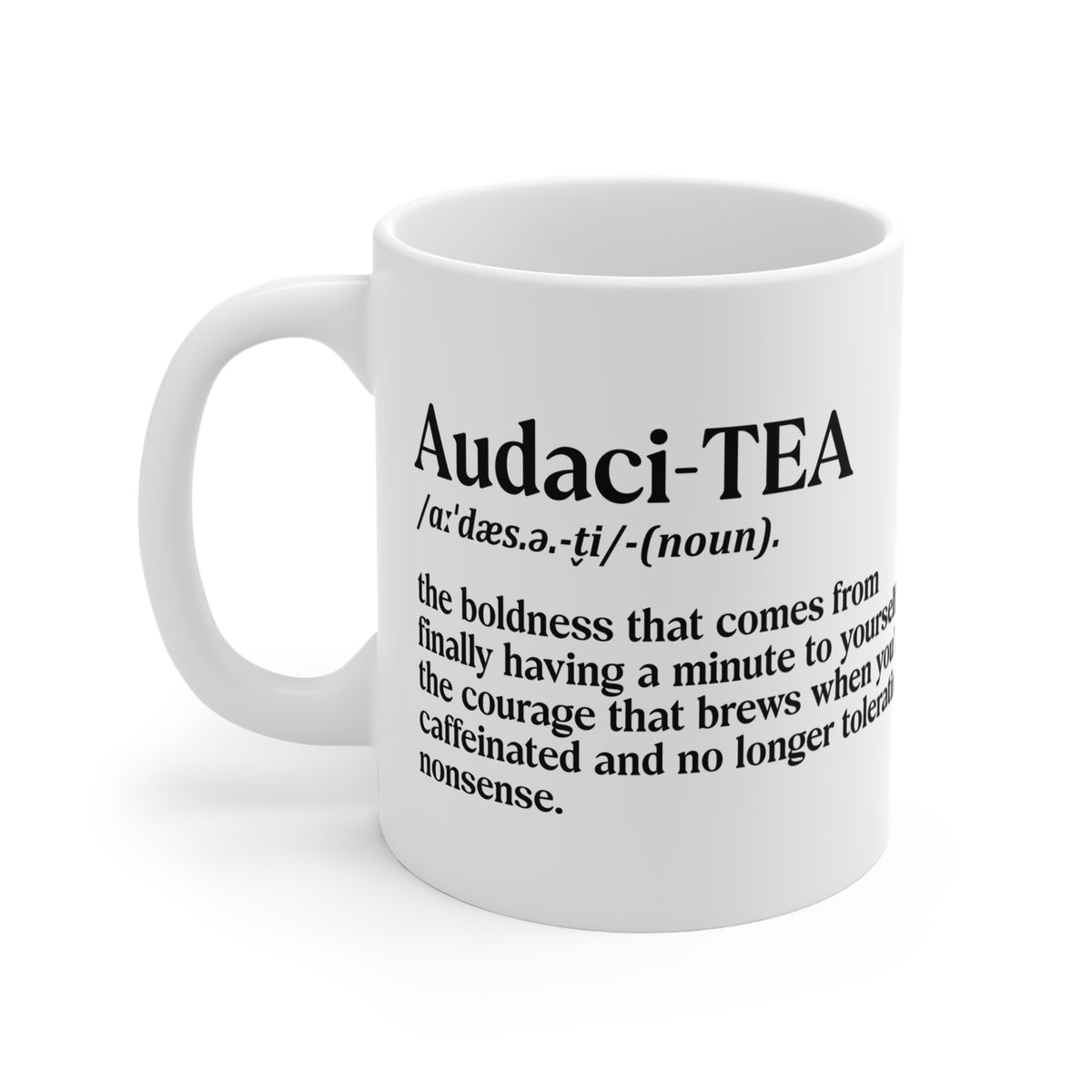 Audaci-TEA Definition Mug
