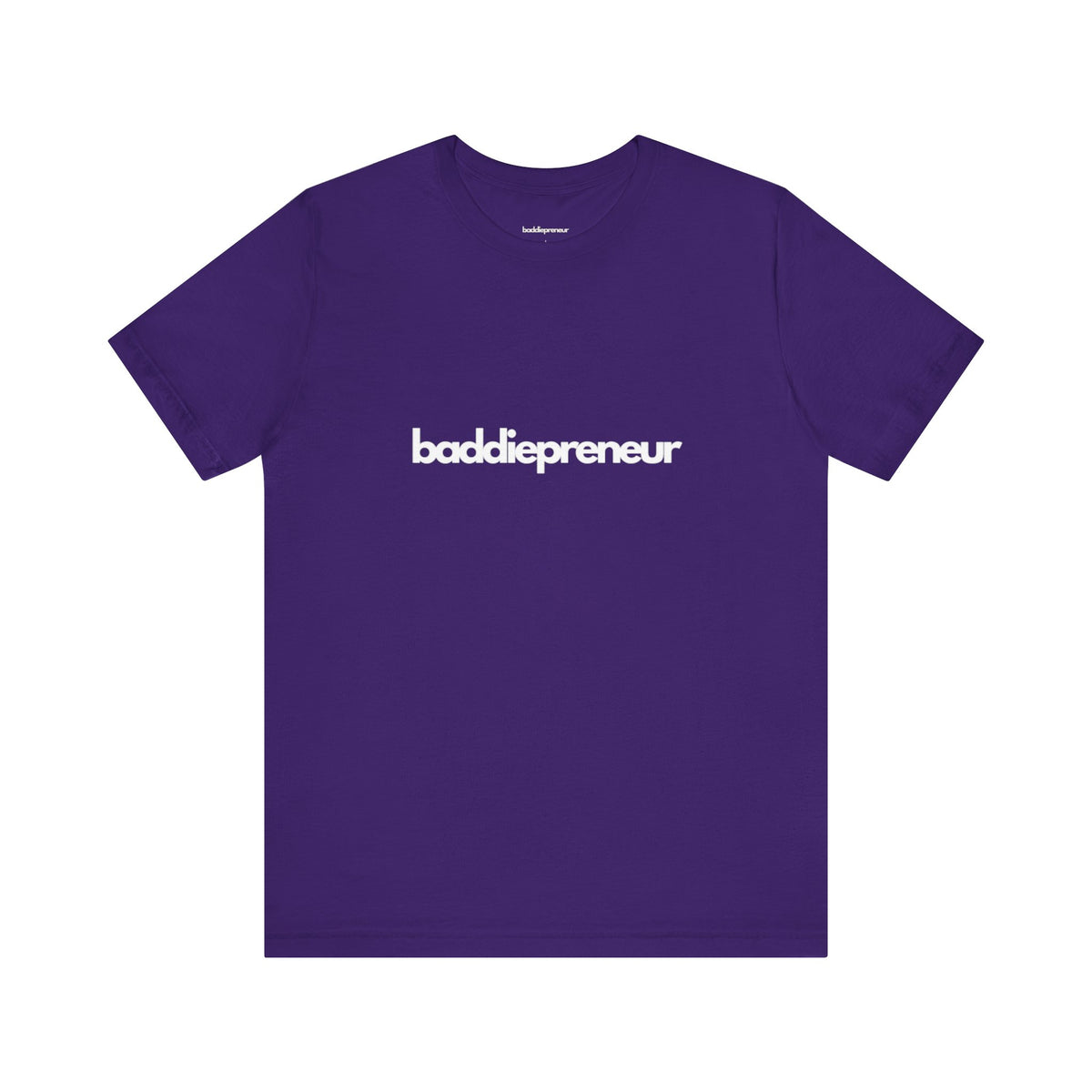 Baddiepreneur T-Shirt - White Writing